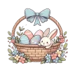 🤩 Эмодзи «──☆*・ﾟСветлой Пасхи!──☆*・ﾟ от—» для Telegram