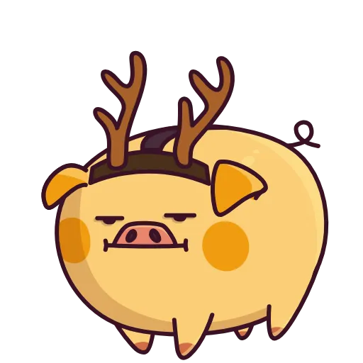 🦌 Эмодзи «Pigcent» для Telegram