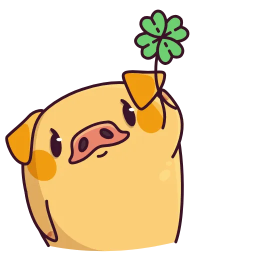 🍀 Эмодзи «Pigcent» для Telegram