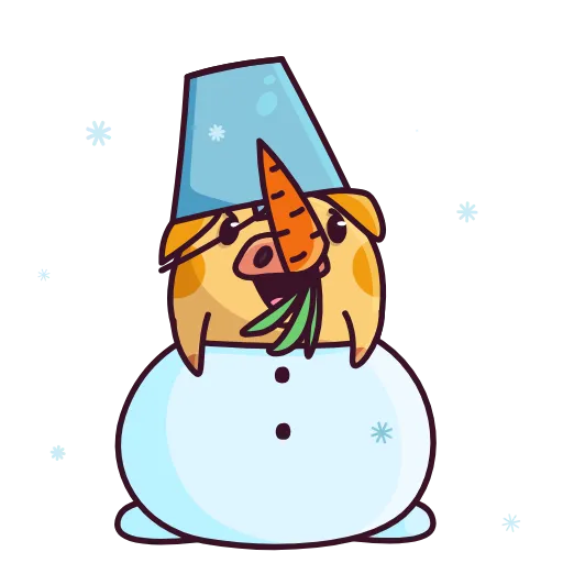 ⛄ Эмодзи «Pigcent» для Telegram