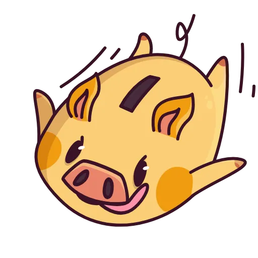 🏂 Эмодзи «Pigcent» для Telegram