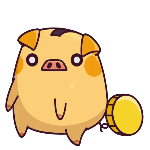 💰 Эмодзи «Pigcent» для Telegram