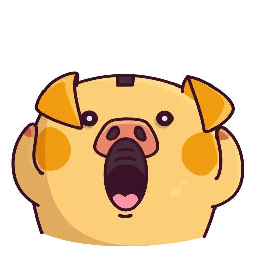 😳 Эмодзи «Pigcent» для Telegram
