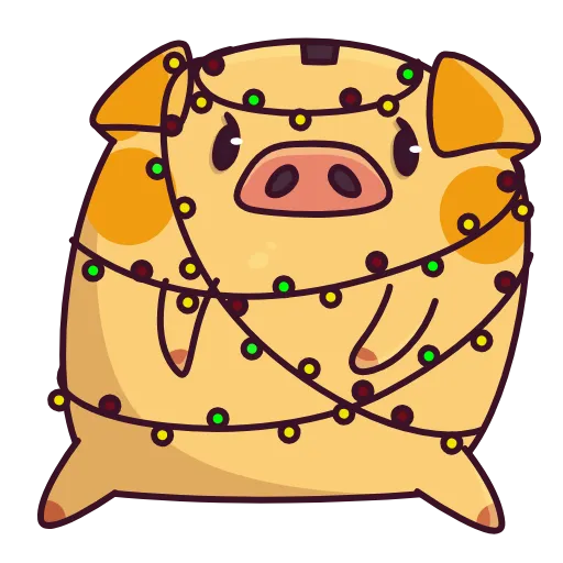🎄 Эмодзи «Pigcent» для Telegram
