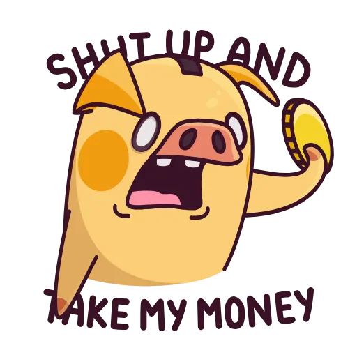 🤑 Эмодзи «Pigcent» для Telegram