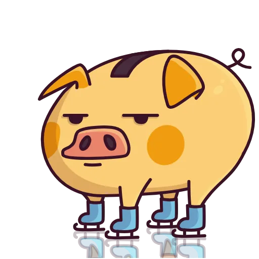 😐 Эмодзи «Pigcent» для Telegram