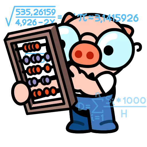 🐷 Эмодзи «Анимированный набор эмоджи со Свинтусом» для Telegram