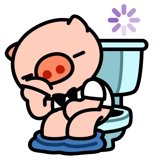🐷 Эмодзи «Анимированный набор эмоджи со Свинтусом» для Telegram