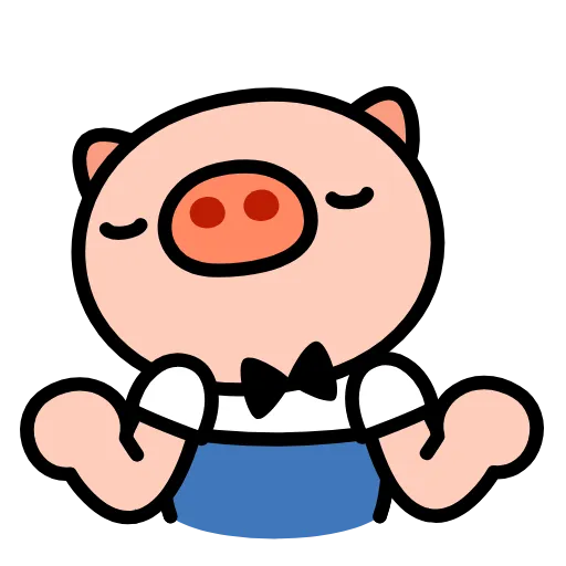 🐷 Эмодзи «Анимированный набор эмоджи со Свинтусом» для Telegram