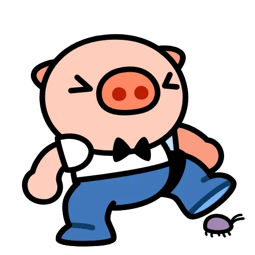 🐷 Эмодзи «Анимированный набор эмоджи со Свинтусом» для Telegram