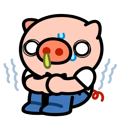 🐷 Эмодзи «Анимированный набор эмоджи со Свинтусом» для Telegram