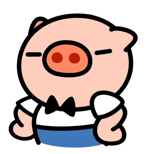 🐷 Эмодзи «Анимированный набор эмоджи со Свинтусом» для Telegram