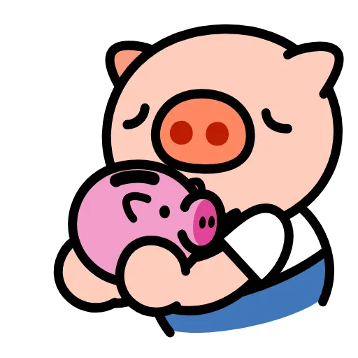 🐷 Эмодзи «Анимированный набор эмоджи со Свинтусом» для Telegram