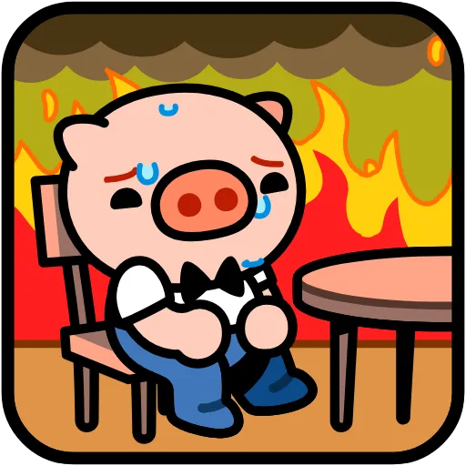 🐷 Стикер «Анимированный набор эмоджи со Свинтусом» для Telegram