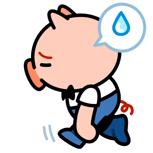 🐷 Стикер «Анимированный набор эмоджи со Свинтусом» для Telegram