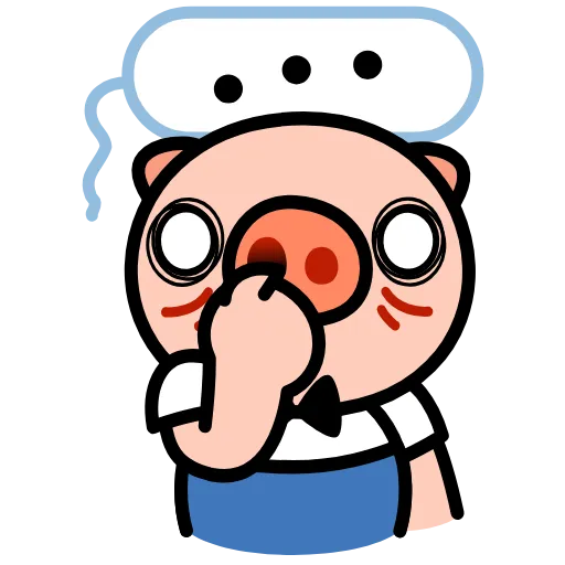 🐷 Стикер «Анимированный набор эмоджи со Свинтусом» для Telegram