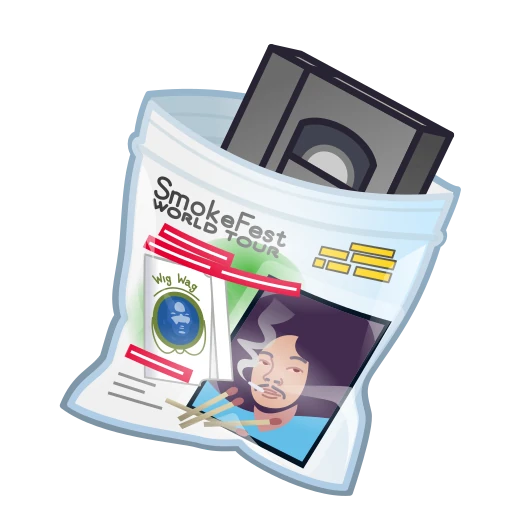 🎁 Стикер «Swag Bag» для Telegram