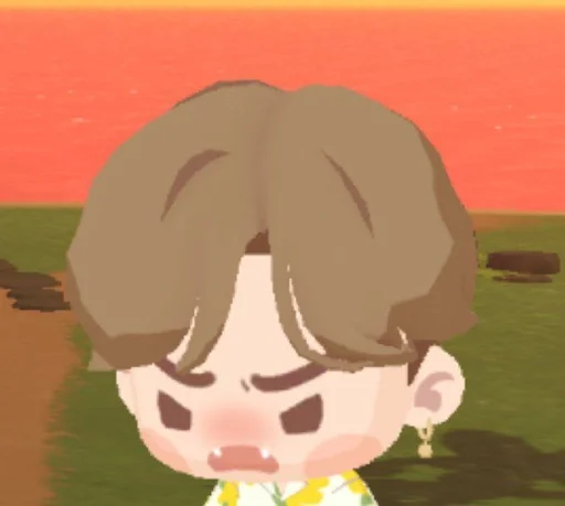 😡 Стикер «BTS Island» для Telegram