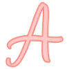 Эмодзи Sweet Girl Font - розовые буквы, иконки для Telegram — скачать