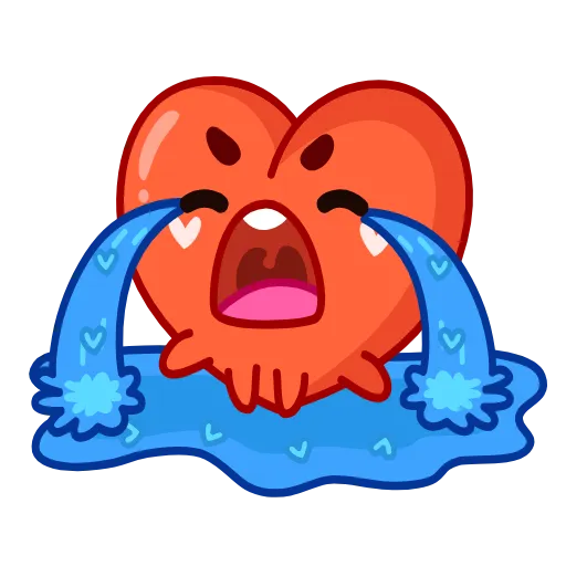😭 Эмодзи «Sweet Heart» для Telegram