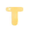 🥧 Эмодзи «Буквы в двух цветах в одном стиле, иконки с едой» для Telegram
