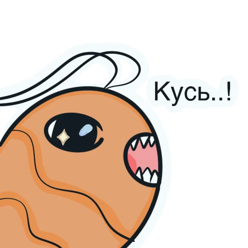 😡 Стикер «Krevetka» для Telegram
