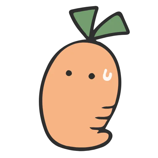 🥕 Эмодзи «˗ˋʚ ︎ ɞˊ˗» для Telegram