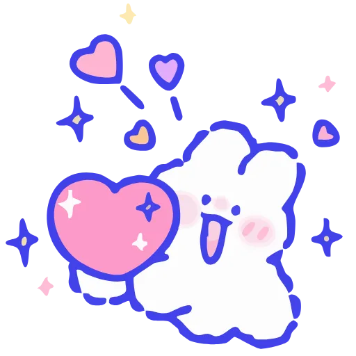 🤩 Эмодзи «Sweetie minimong» для Telegram
