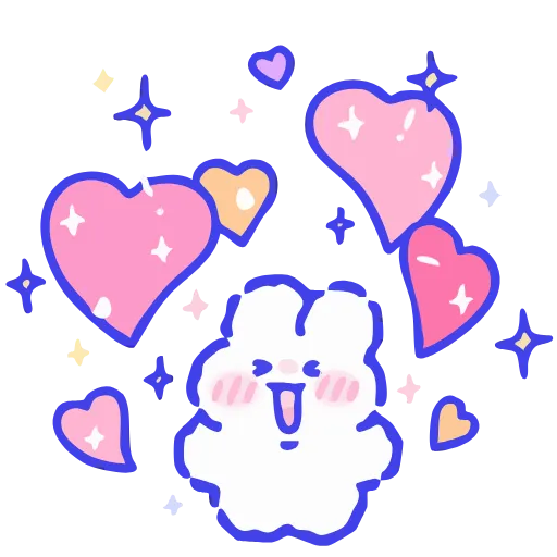 🤩 Эмодзи «Sweetie minimong» для Telegram