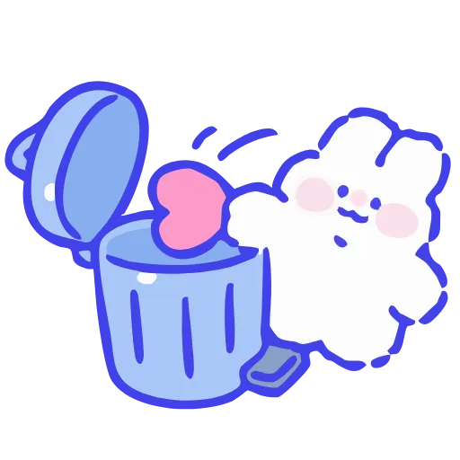 🤩 Эмодзи «Sweetie minimong» для Telegram