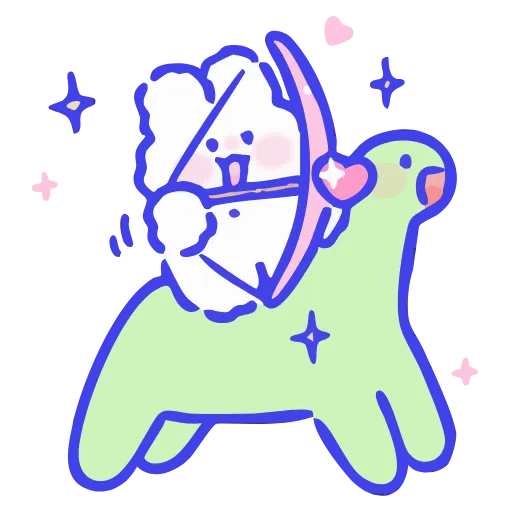🤩 Эмодзи «Sweetie minimong» для Telegram