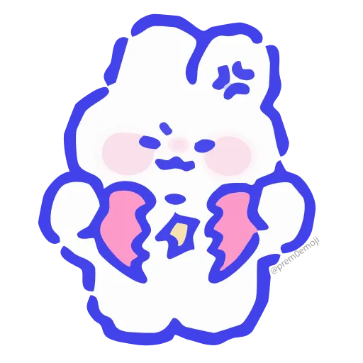 🤩 Эмодзи «Sweetie minimong» для Telegram