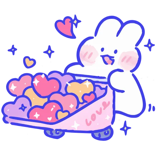 🤩 Эмодзи «Sweetie minimong» для Telegram
