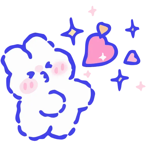 🤩 Эмодзи «Sweetie minimong» для Telegram