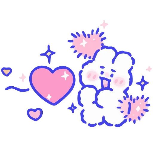 🤩 Эмодзи «Sweetie minimong» для Telegram