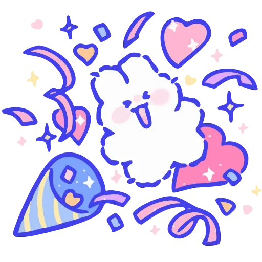 🤩 Эмодзи «Sweetie minimong» для Telegram