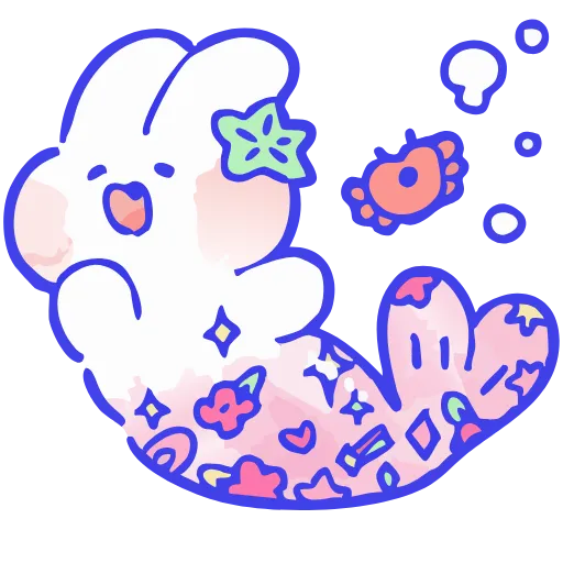 🤩 Стикер «Sweetie minimong» для Telegram