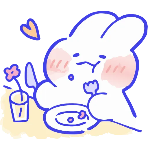🤩 Стикер «Sweetie minimong» для Telegram
