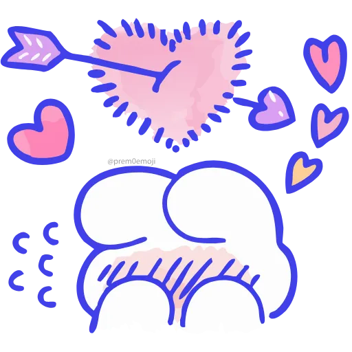 🤩 Стикер «Sweetie minimong» для Telegram