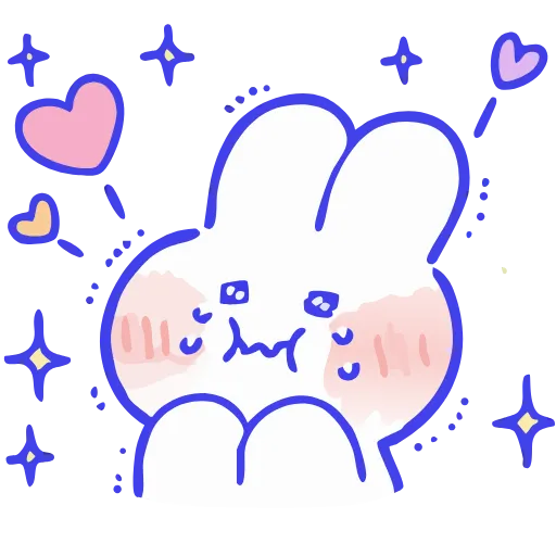 🤩 Стикер «Sweetie minimong» для Telegram