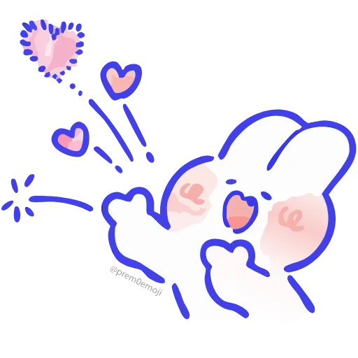 🤩 Стикер «Sweetie minimong» для Telegram