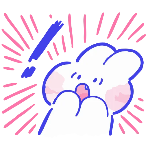 🤩 Стикер «Sweetie minimong» для Telegram