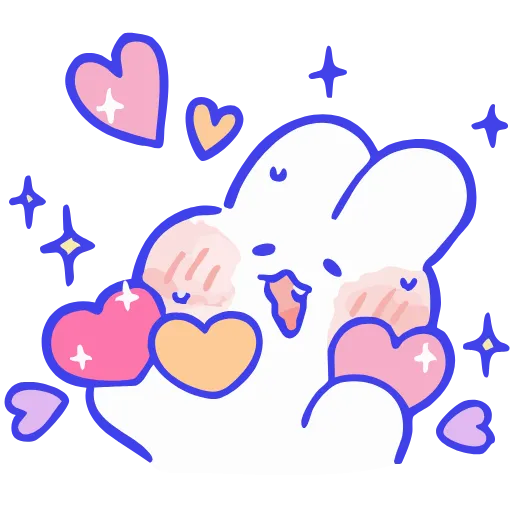 🤩 Стикер «Sweetie minimong» для Telegram
