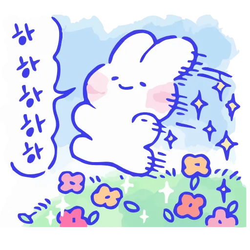 🤩 Стикер «Sweetie minimong» для Telegram