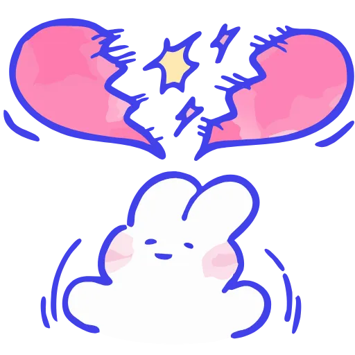 🤩 Стикер «Sweetie minimong» для Telegram