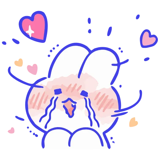 🤩 Стикер «Sweetie minimong» для Telegram