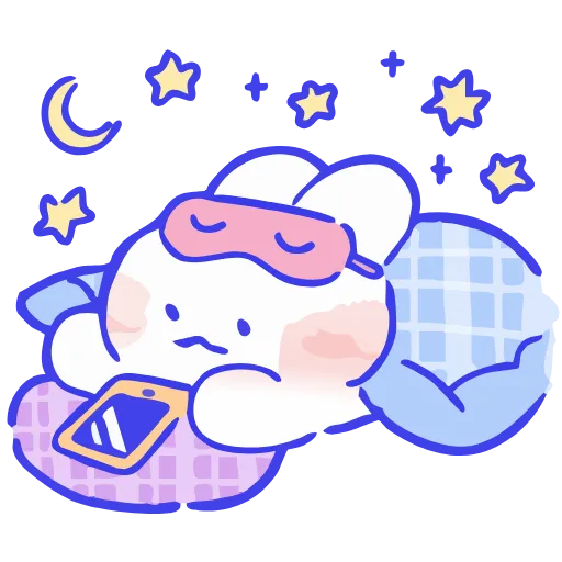 🤩 Стикер «Sweetie minimong» для Telegram