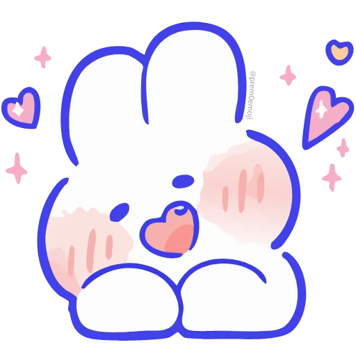 🤩 Стикер «Sweetie minimong» для Telegram