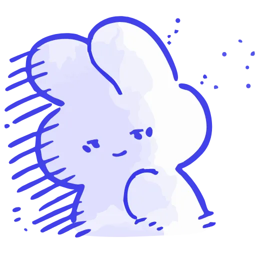 🤩 Стикер «Sweetie minimong» для Telegram