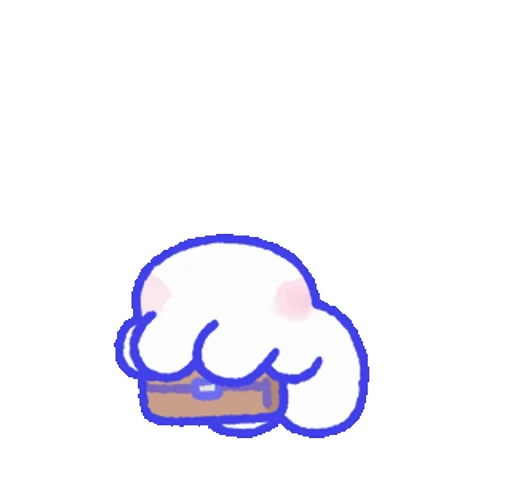 🤩 Стикер «Sweetie minimong» для Telegram